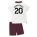 Manchester City Bernardo Silva #20 Barnkläder Borta matchtröja till baby 2023-24 Kortärmad (+ Korta byxor) Billigt